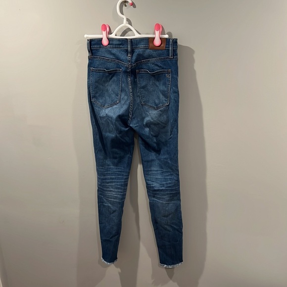 Madewell 10" High-Rise Skinny Jeans: Tulip-Hem Edition - Picture 7 of 9